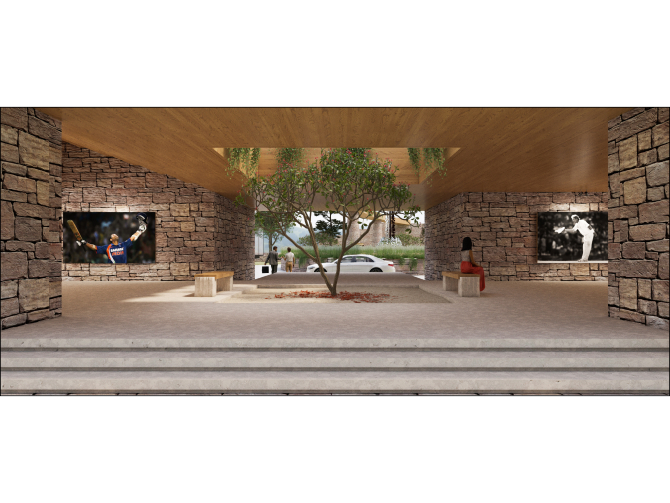 Architectural project exterior view 6