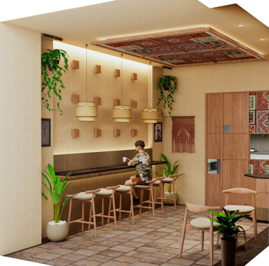 Dhuni Cafe, Pune.